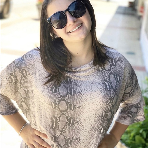 Python Switch Neck Top - Picture 3 of 3